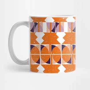 Seamless Repeat Random Shapes Pattern Mug